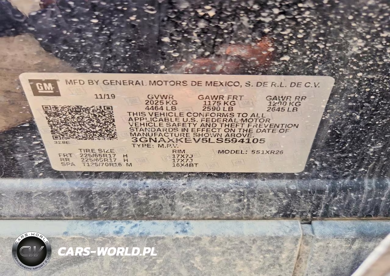 2020 Chevrolet Equinox Lt VIN:3GNAXKEV5LS594105 - 13