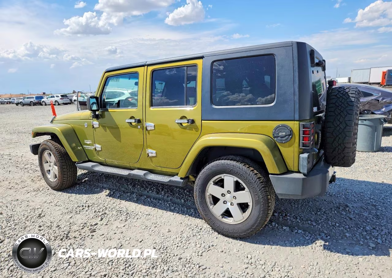 2008 Jeep Wrangler Unlimited Sahara VIN:1J4GA59128L540863 - 2