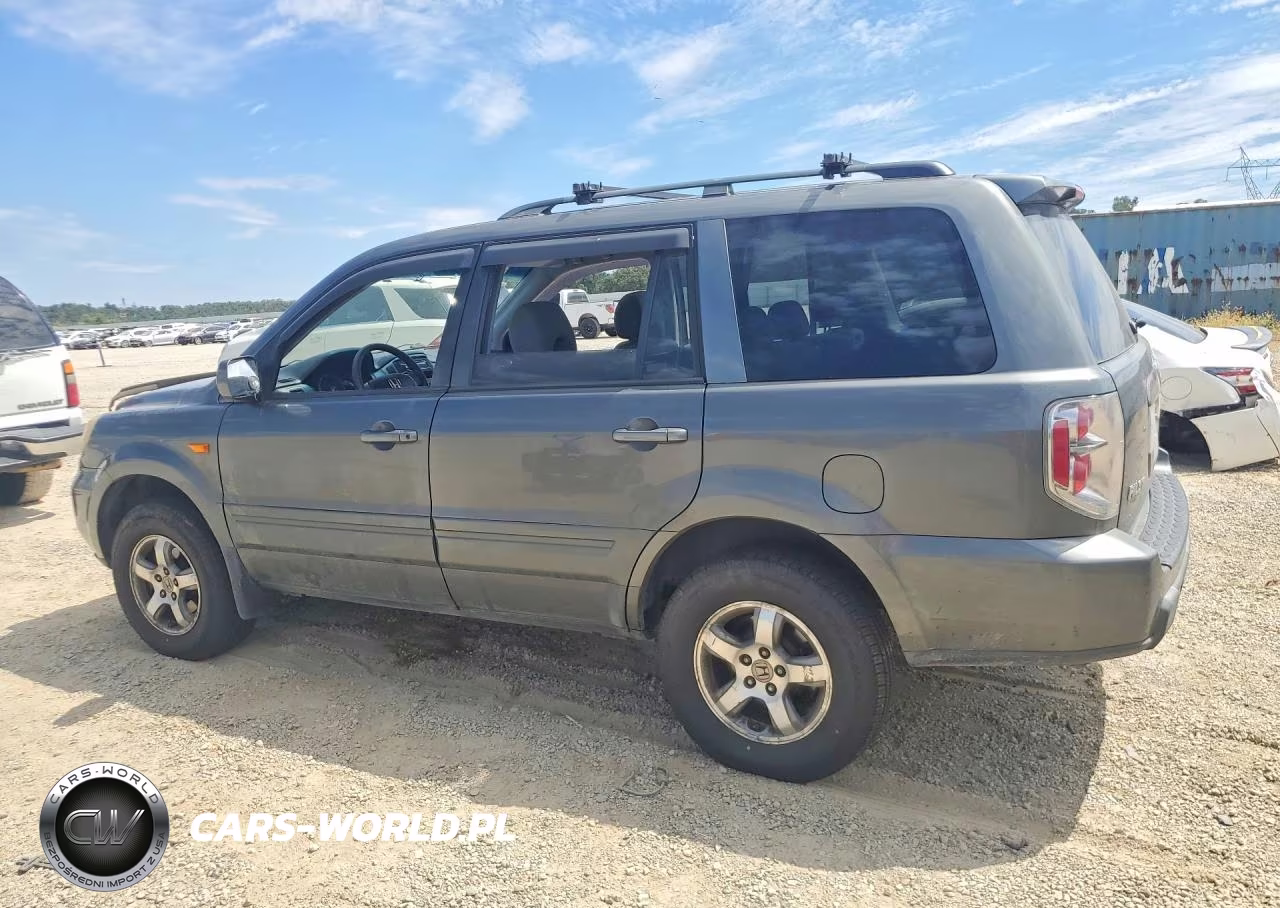 2007 Honda Pilot Ex VIN:2HKYF18407H533901 - 2