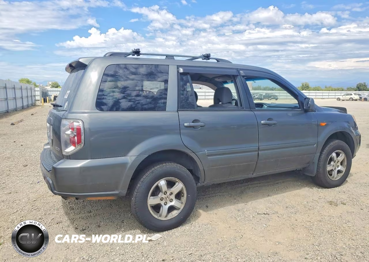 2007 Honda Pilot Ex VIN:2HKYF18407H533901 - 3