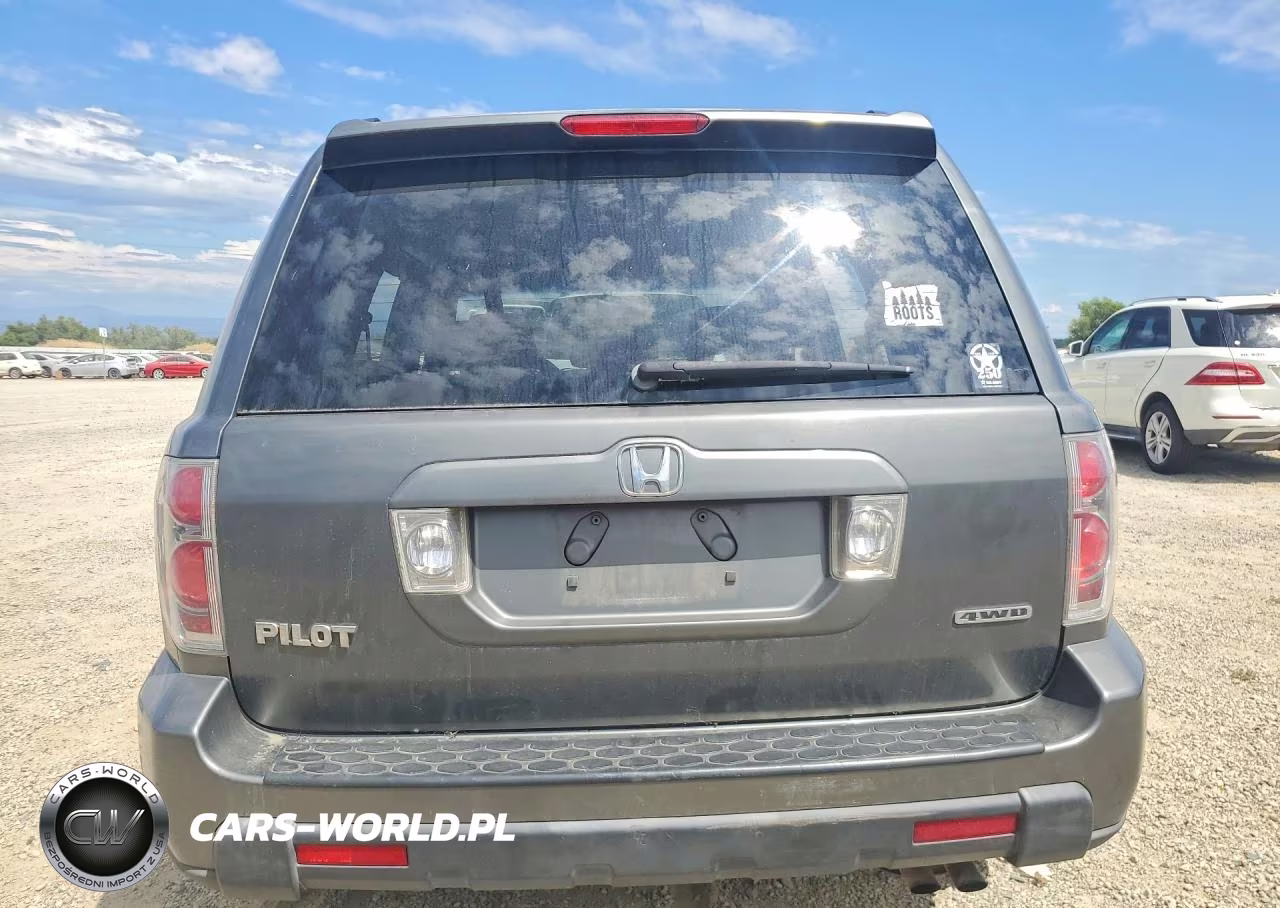 2007 Honda Pilot Ex VIN:2HKYF18407H533901 - 6