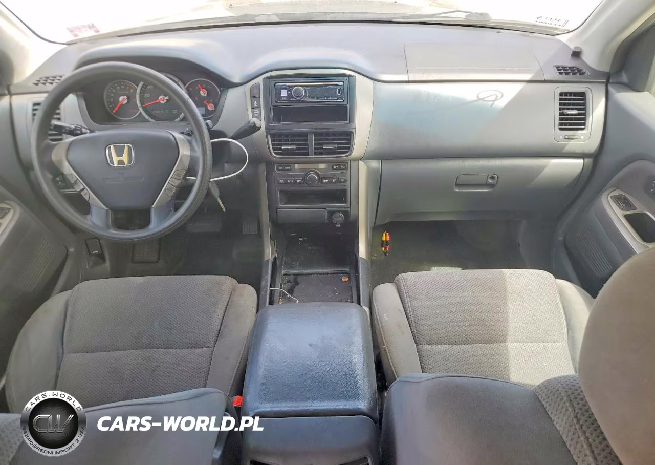 2007 Honda Pilot Ex VIN:2HKYF18407H533901 - 8