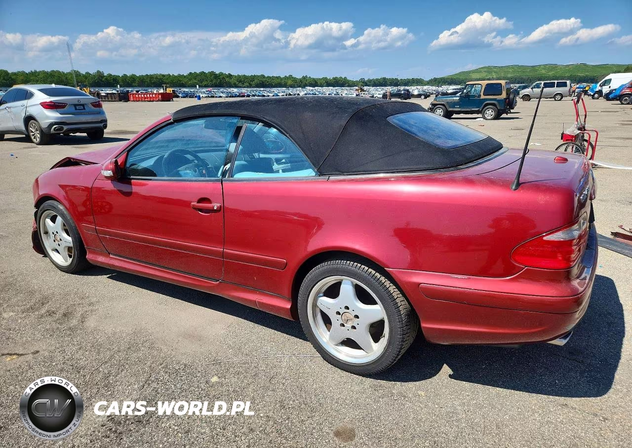 2001 Mercedes-Benz Clk 430 VIN:WDBLK70G51T085784 - 2