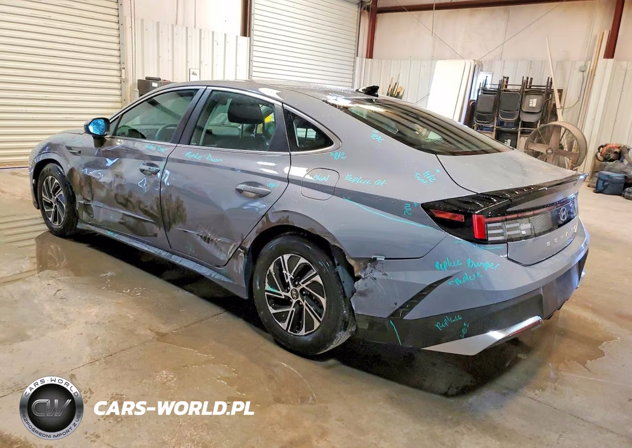 2026 Hyundai Sonata Hybrid Blue VIN:KMHL24JJ0TA161495 - 2