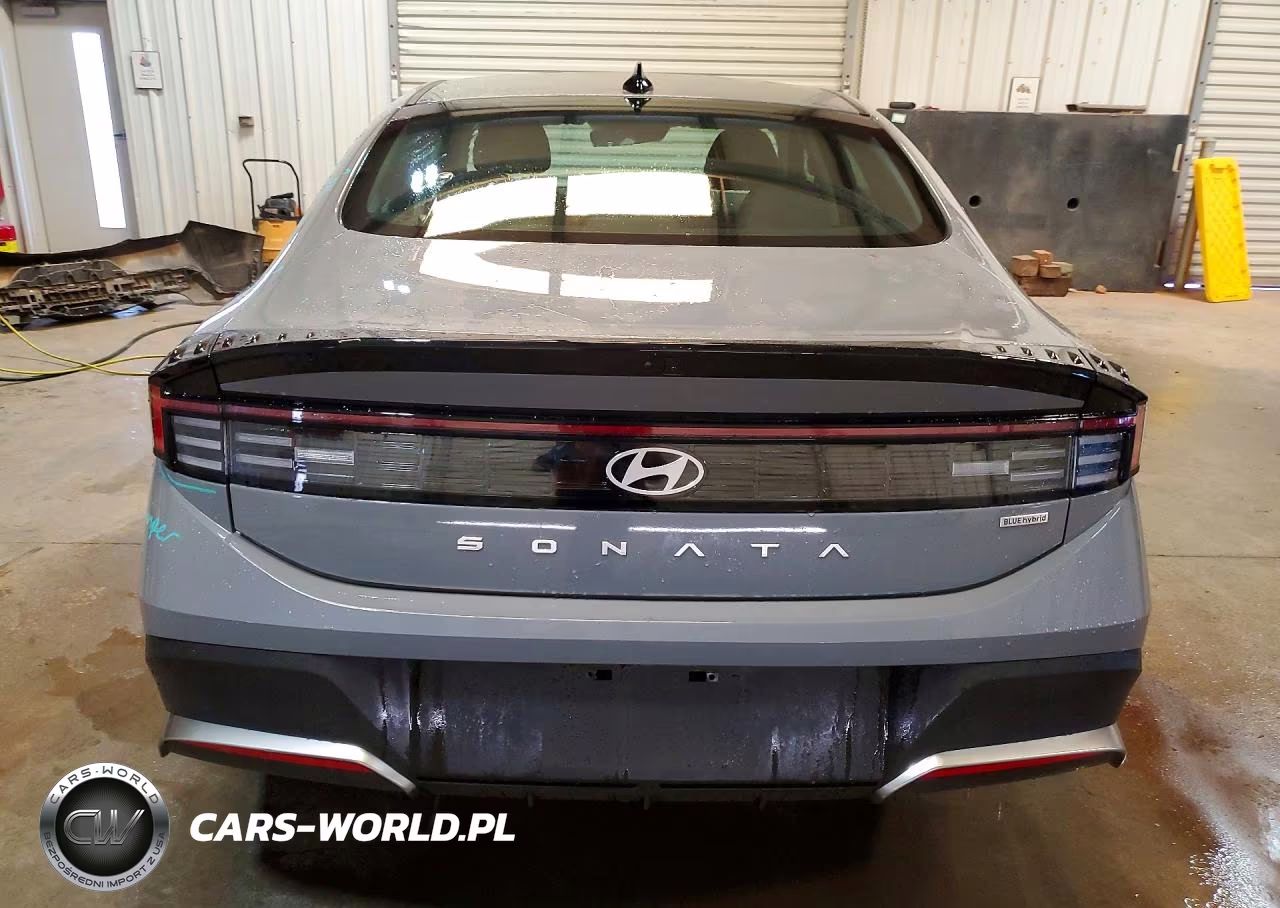 2026 Hyundai Sonata Hybrid Blue VIN:KMHL24JJ0TA161495 - 6