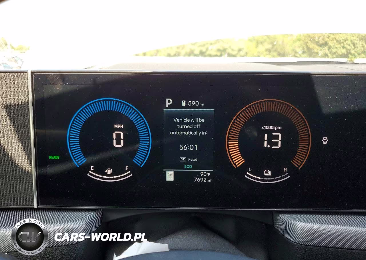 2026 Hyundai Sonata Hybrid Blue VIN:KMHL24JJ0TA161495 - 9