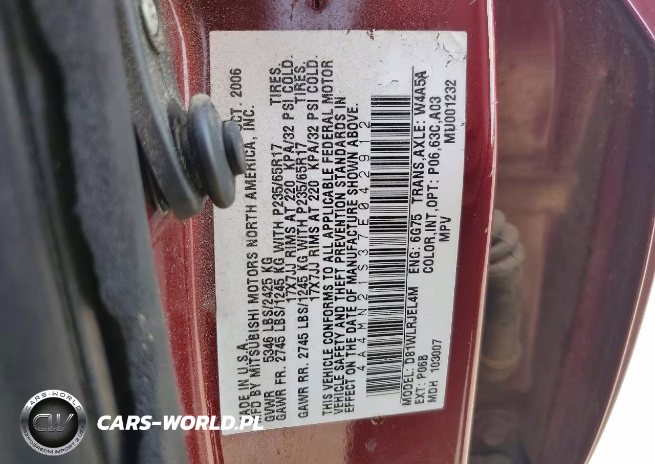 2007 Mitsubishi Endeavor Ls VIN:4A4MN21S37E042912 - 13