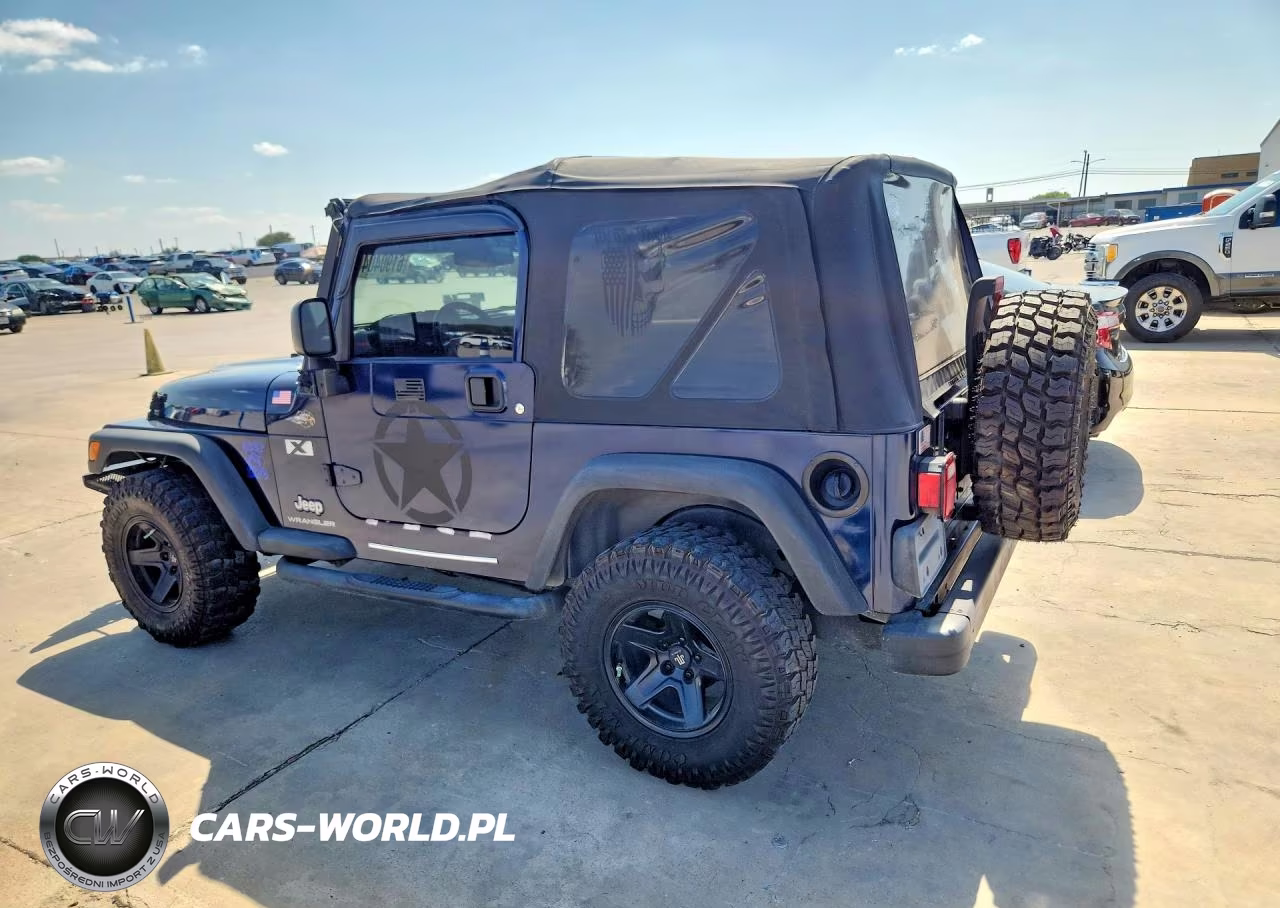 2004 Jeep Wrangler X VIN:1J4FA39S44P715979 - 2