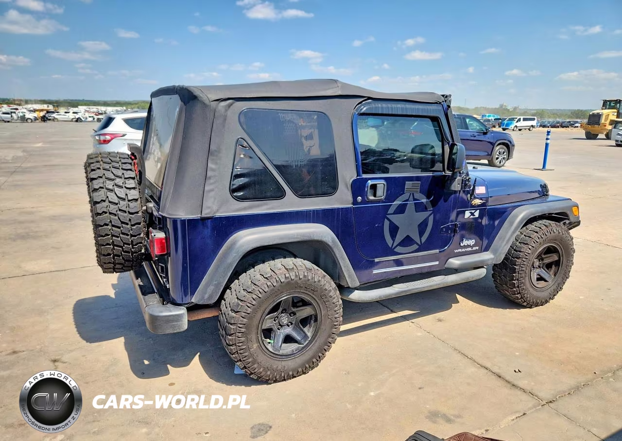 2004 Jeep Wrangler X VIN:1J4FA39S44P715979 - 3
