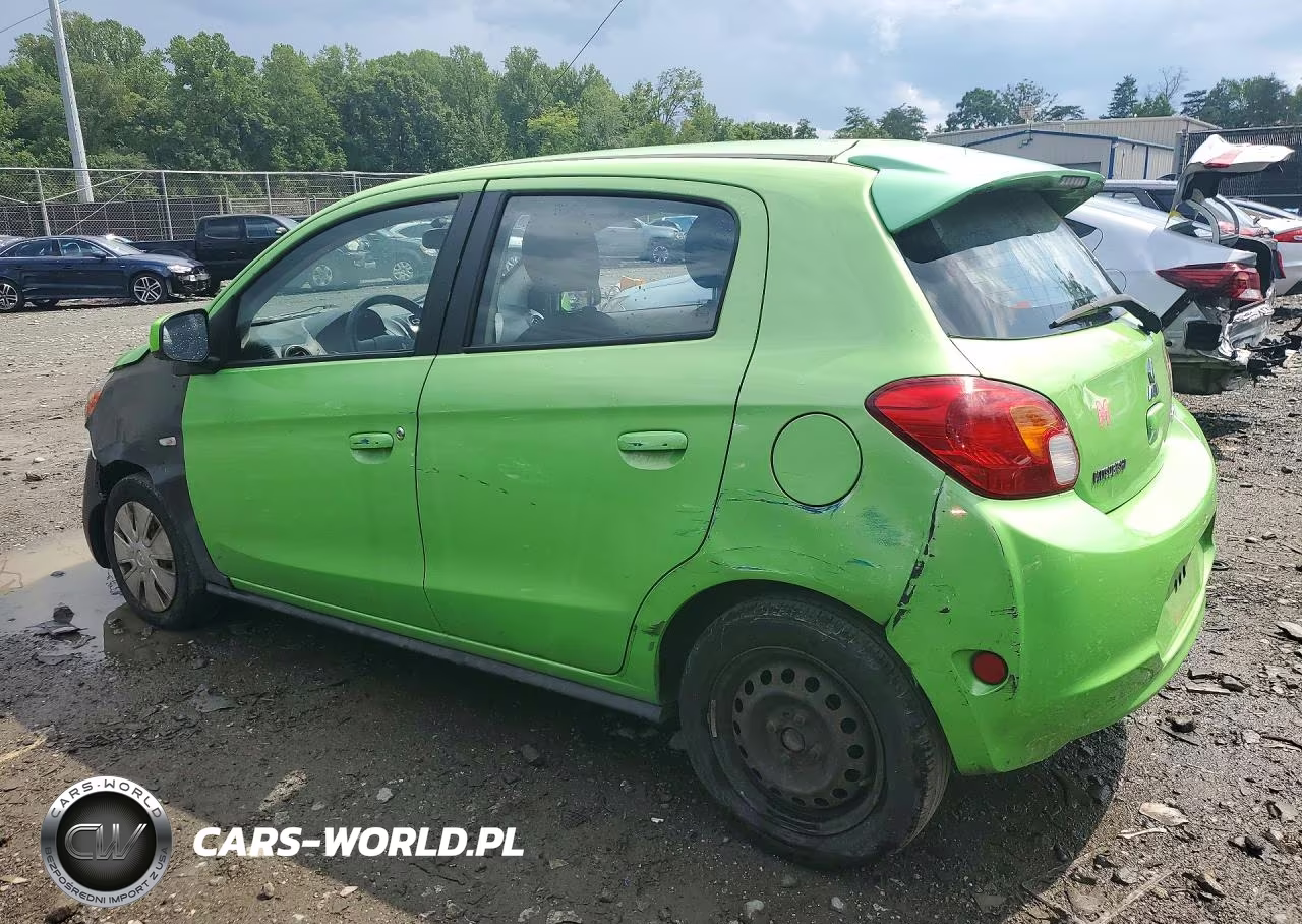 2014 Mitsubishi Mirage De VIN:ML32A3HJ2EH006771 - 2
