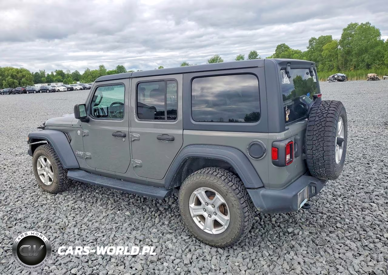 2019 Jeep Wrangler Unlimited Sport VIN:1C4HJXDN3KW592573 - 2