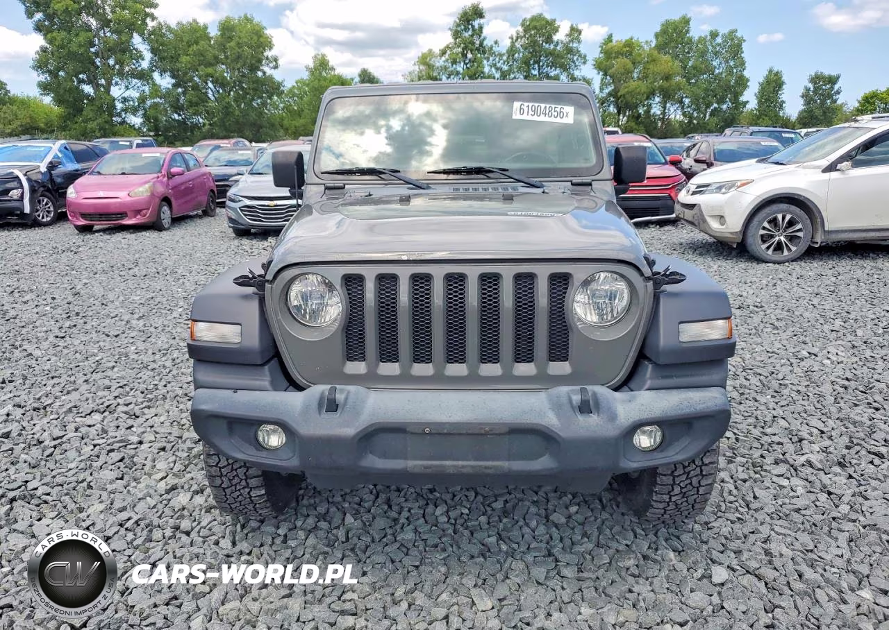 2019 Jeep Wrangler Unlimited Sport VIN:1C4HJXDN3KW592573 - 5