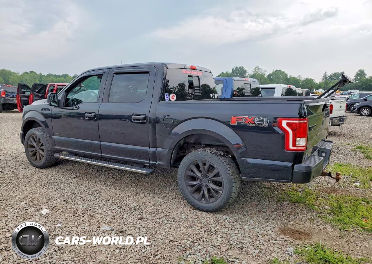 2016 Ford F150 Supercrew VIN:1FTEW1EGXGFD51277 - 2