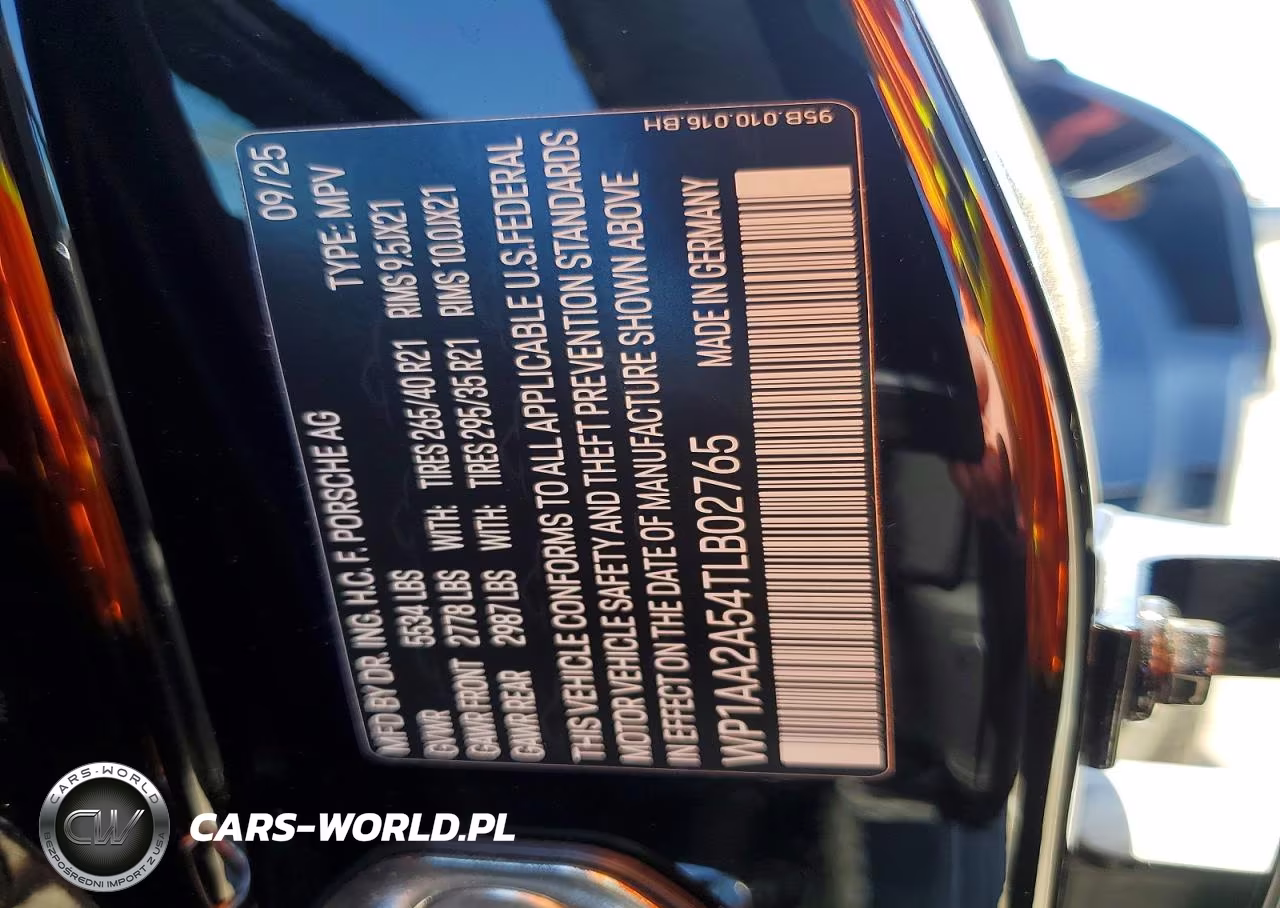 2026 Porsche Macan Base VIN:WP1AA2A54TLB02765 - 13