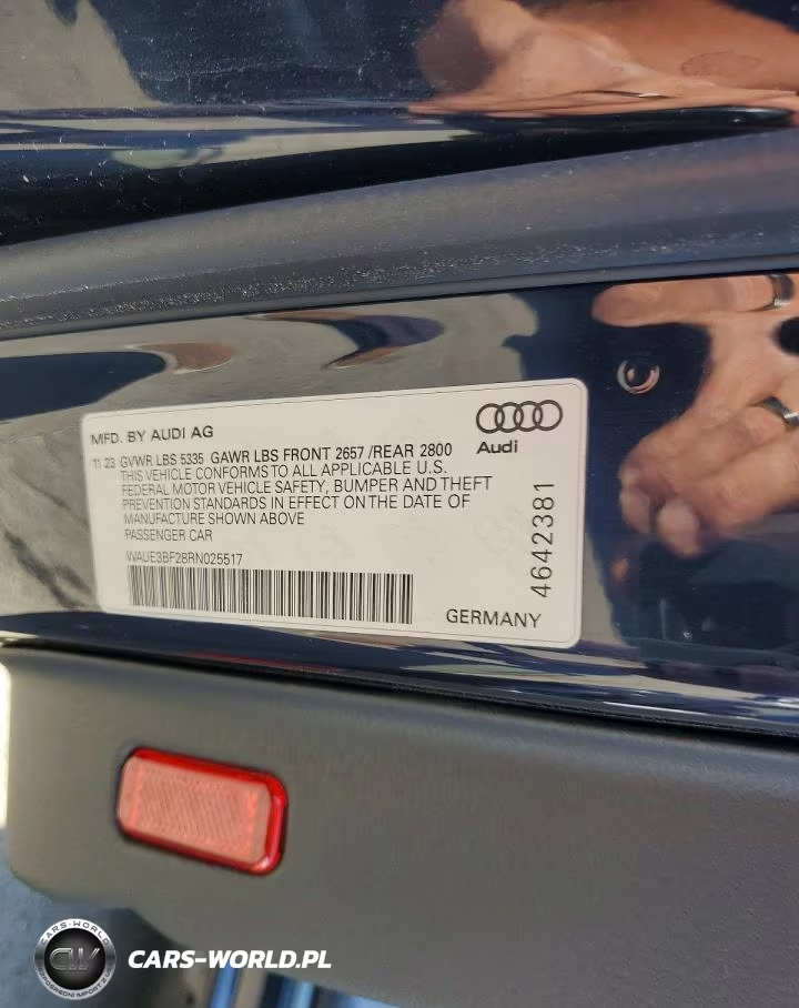 2024 Audi A6 Premium Plus VIN:WAUE3BF28RN025517 - 13