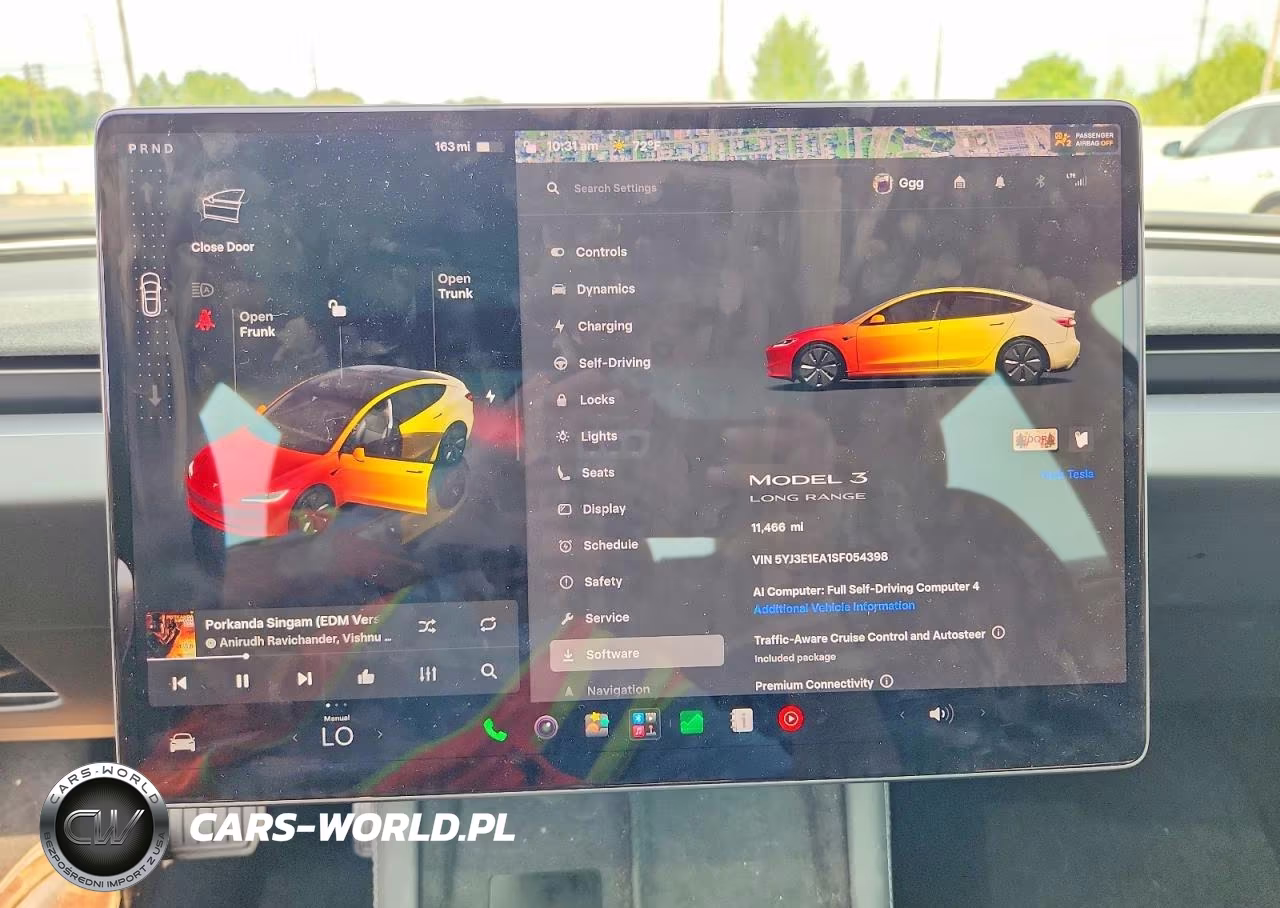 2025 Tesla Model 3 VIN:5YJ3E1EA1SF054398 - 9