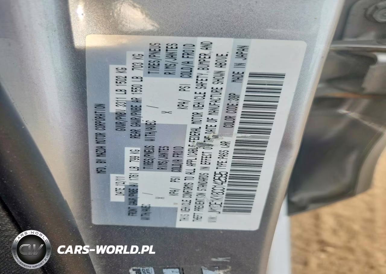 2012 Mazda Mazda2 VIN:JM1DE1KY8C0142595 - 12