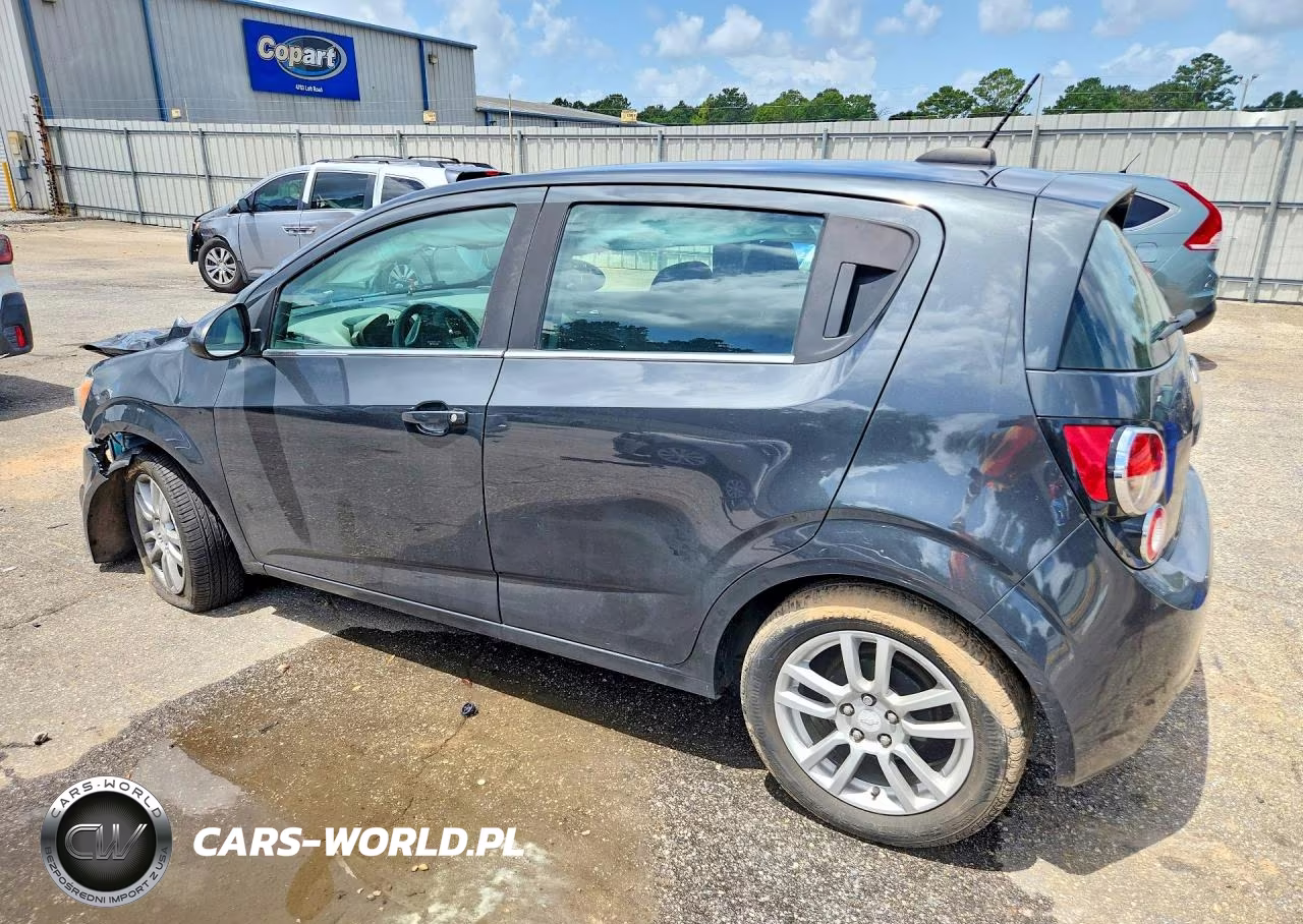 2015 Chevrolet Sonic Lt VIN:1G1JC6SHXF4116253 - 2