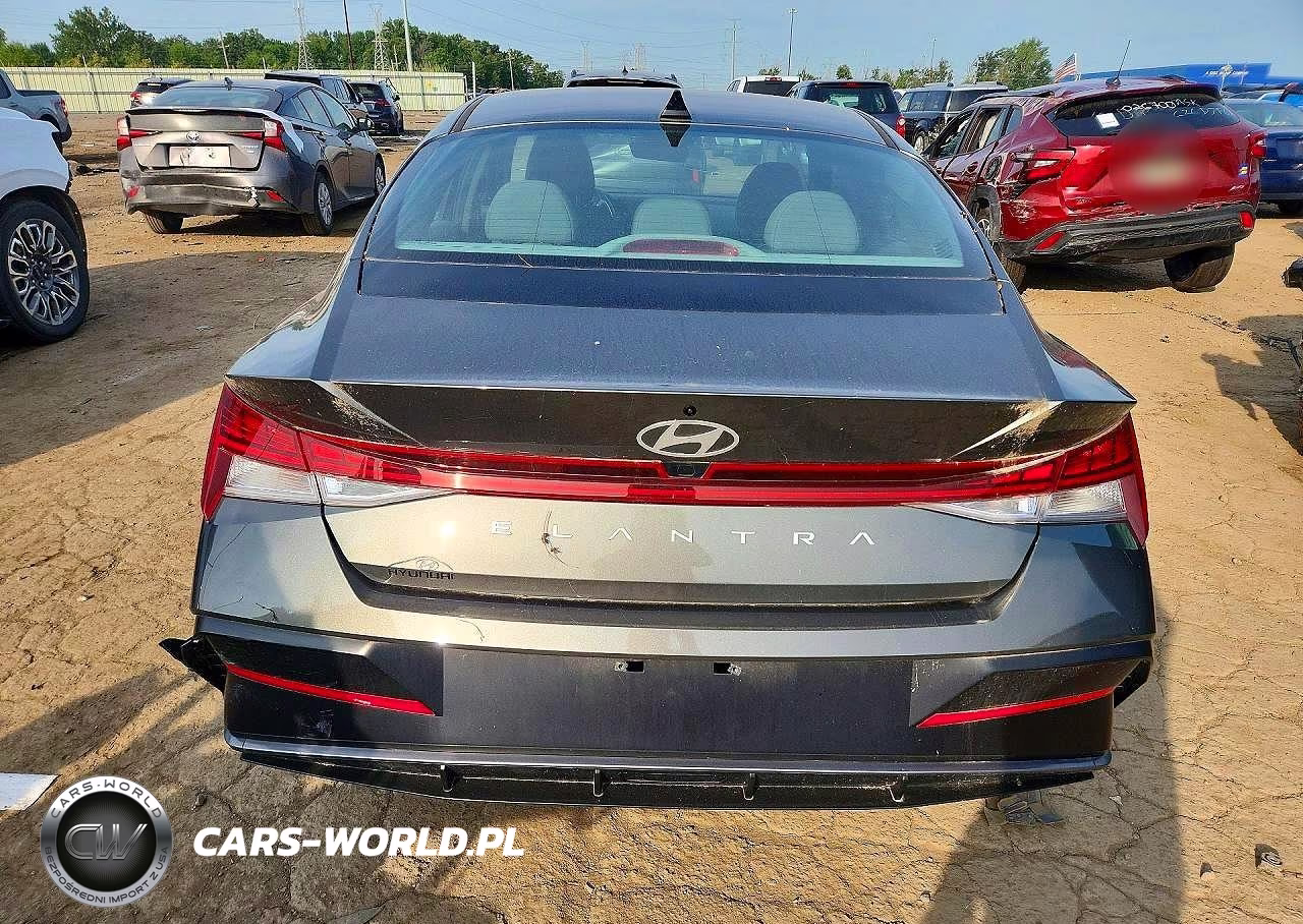 2025 Hyundai Elantra Sel VIN:KMHLS4DG8SU852528 - 6
