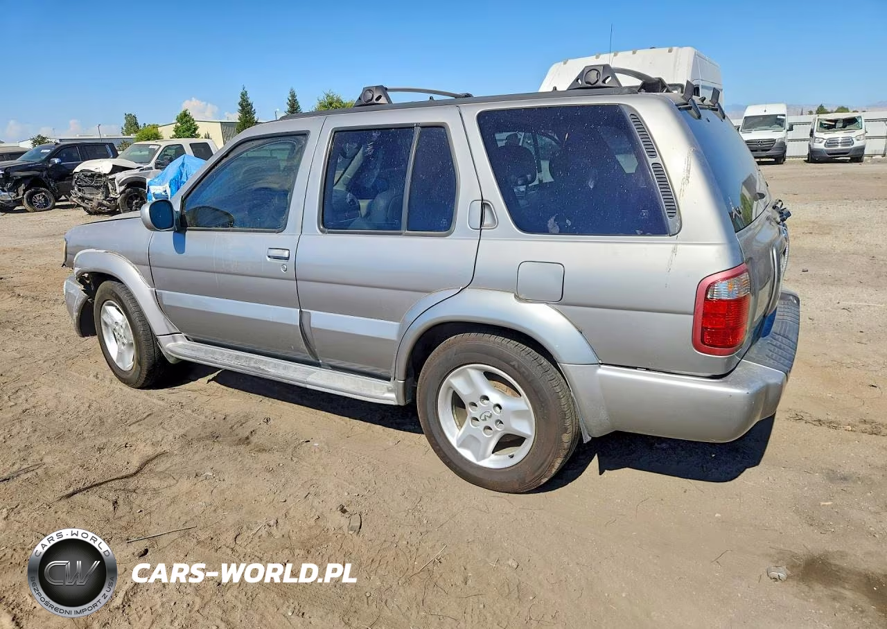 2001 Infiniti Qx4 Base VIN:JNRDR09X61W202332 - 2