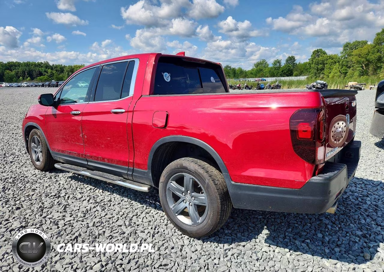 2021 Honda Ridgeline Rtl VIN:5FPYK3F74MB026943 - 2