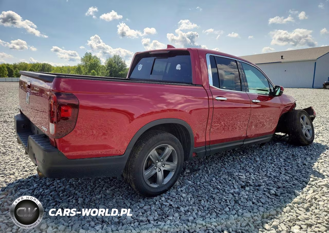 2021 Honda Ridgeline Rtl VIN:5FPYK3F74MB026943 - 3