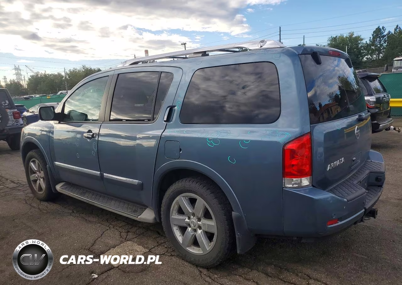2011 Nissan Armada Sv VIN:5N1AA0NC6BN620521 - 2