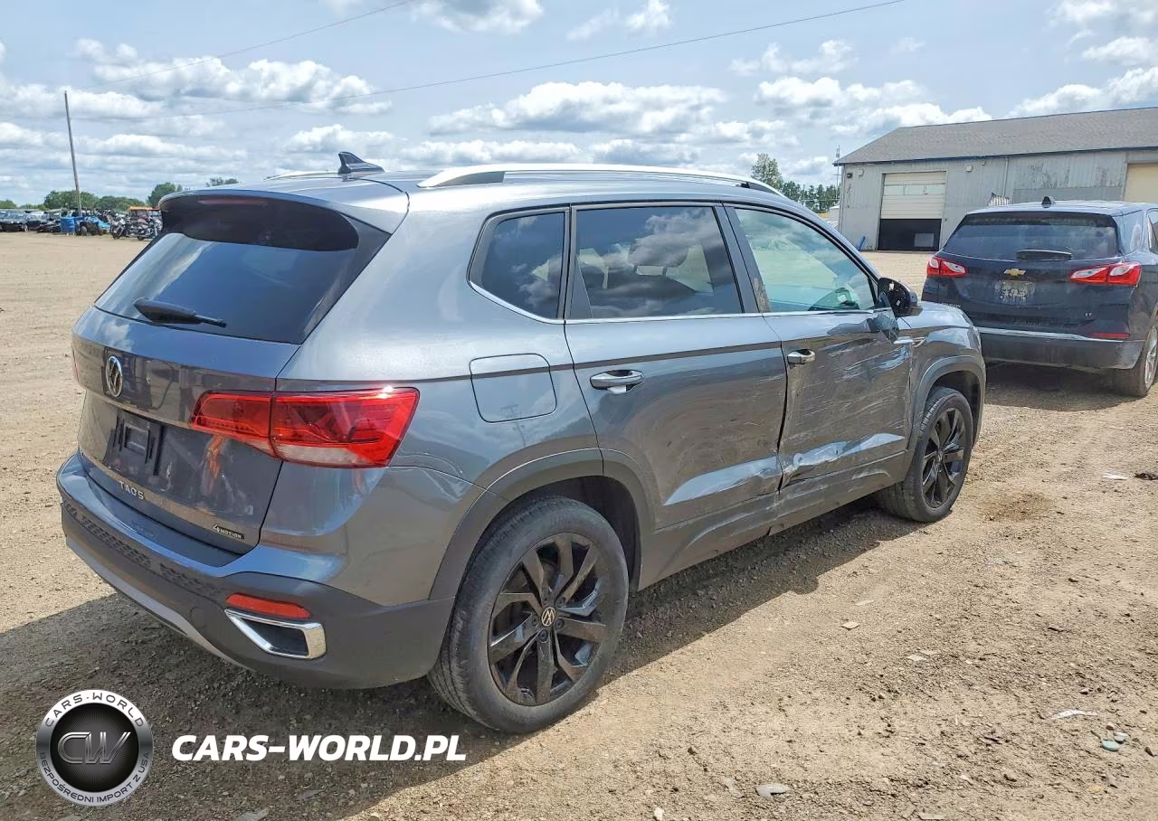 2022 Volkswagen Taos Se Iq Drive VIN:3VVLX7B2XNM044691 - 3