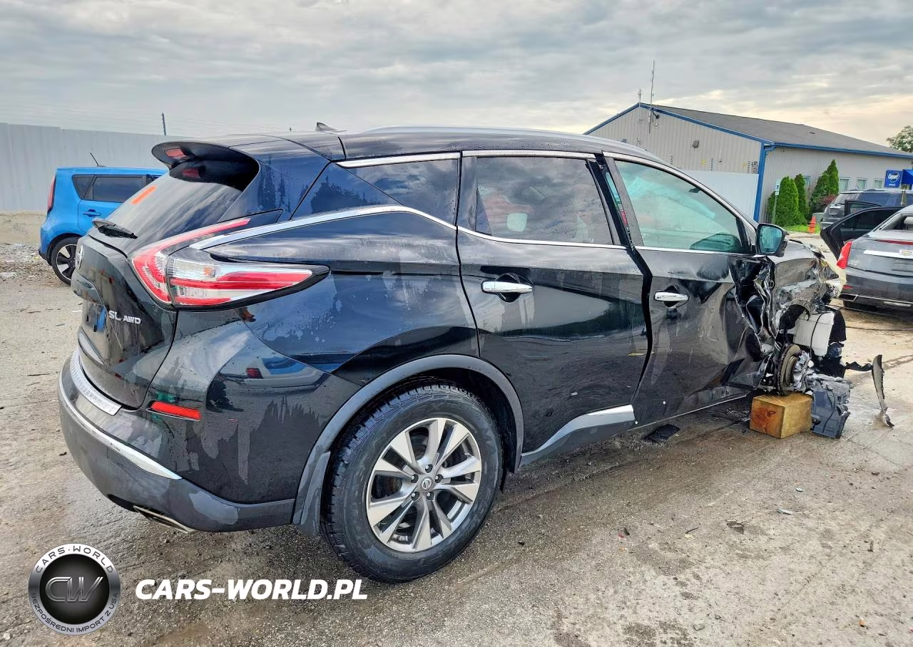 2016 Nissan Murano Sl VIN:5N1AZ2MH3GN115769 - 3