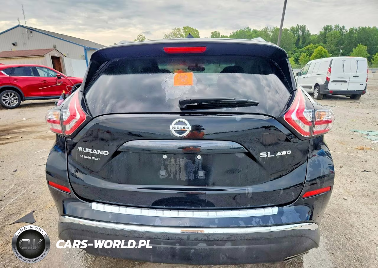2016 Nissan Murano Sl VIN:5N1AZ2MH3GN115769 - 6