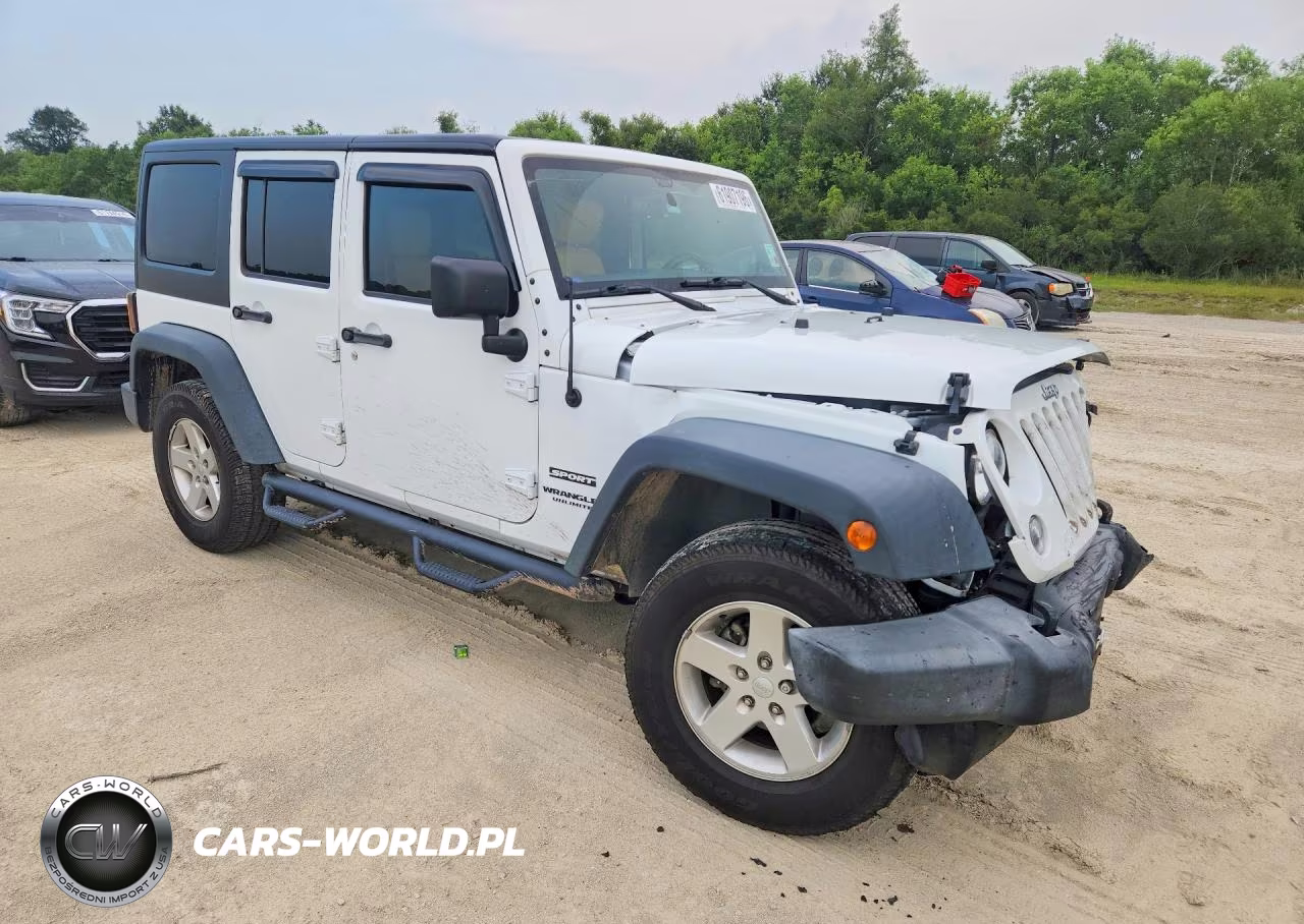 2016 Jeep Wrangler Unlimited Sport VIN:1C4BJWDG4GL264458 - 4