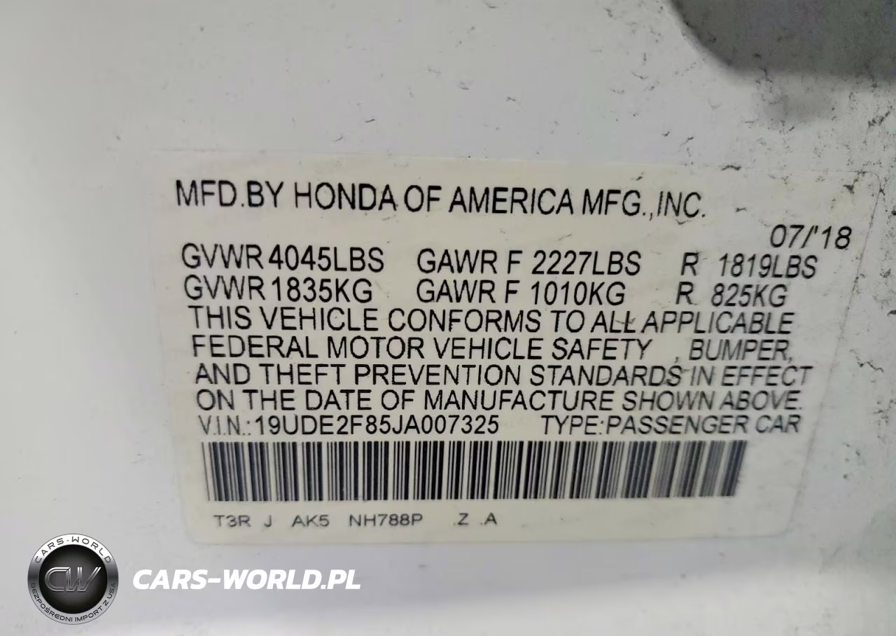 2018 Acura Ilx Premium VIN:19UDE2F85JA007325 - 13