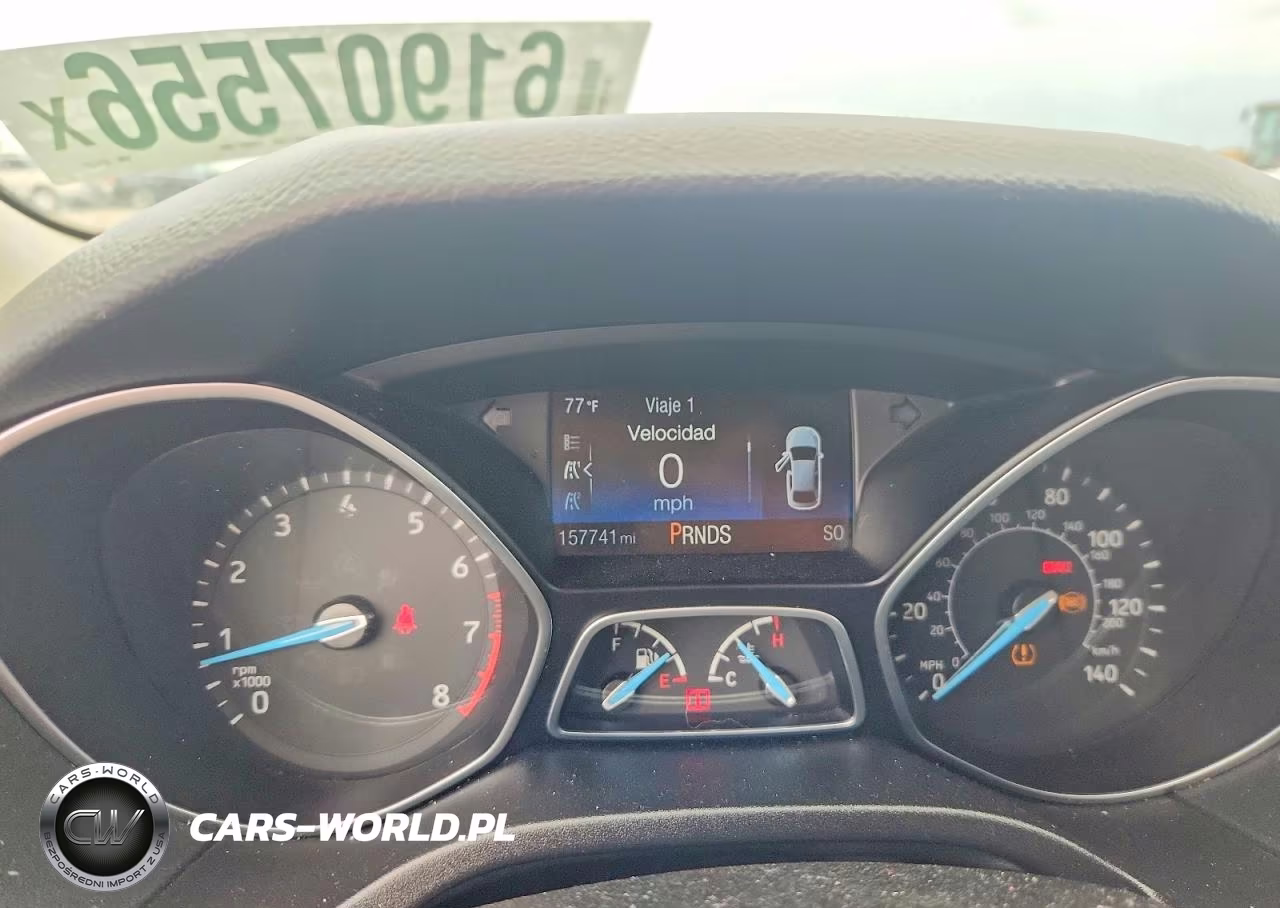 2016 Ford Focus Se VIN:1FADP3K28GL325801 - 9