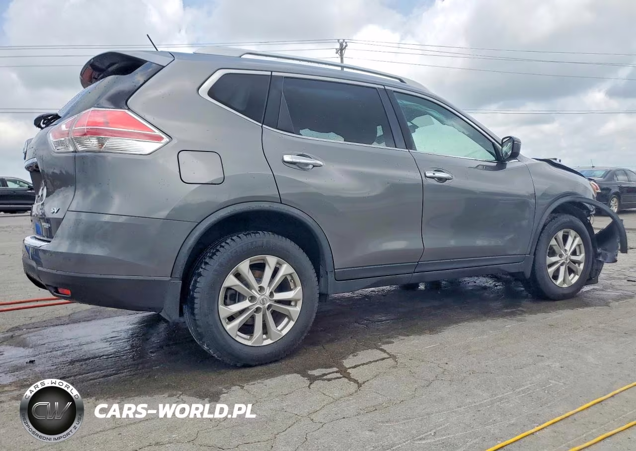 2016 Nissan Rogue Sv VIN:JN8AT2MT5GW002219 - 3
