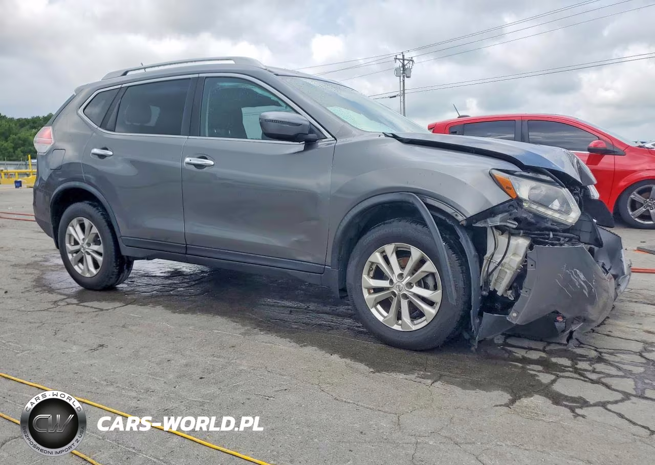 2016 Nissan Rogue Sv VIN:JN8AT2MT5GW002219 - 4