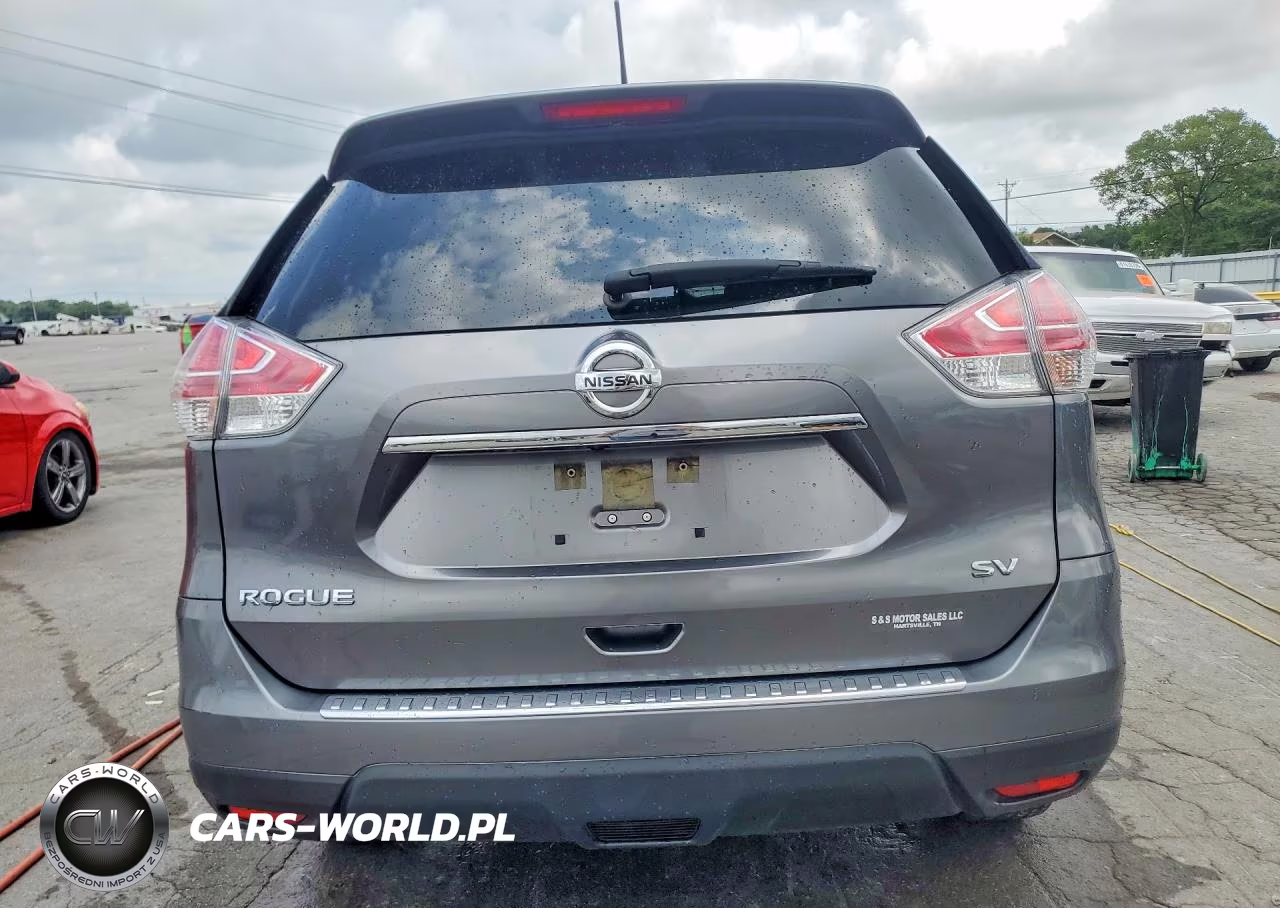 2016 Nissan Rogue Sv VIN:JN8AT2MT5GW002219 - 6