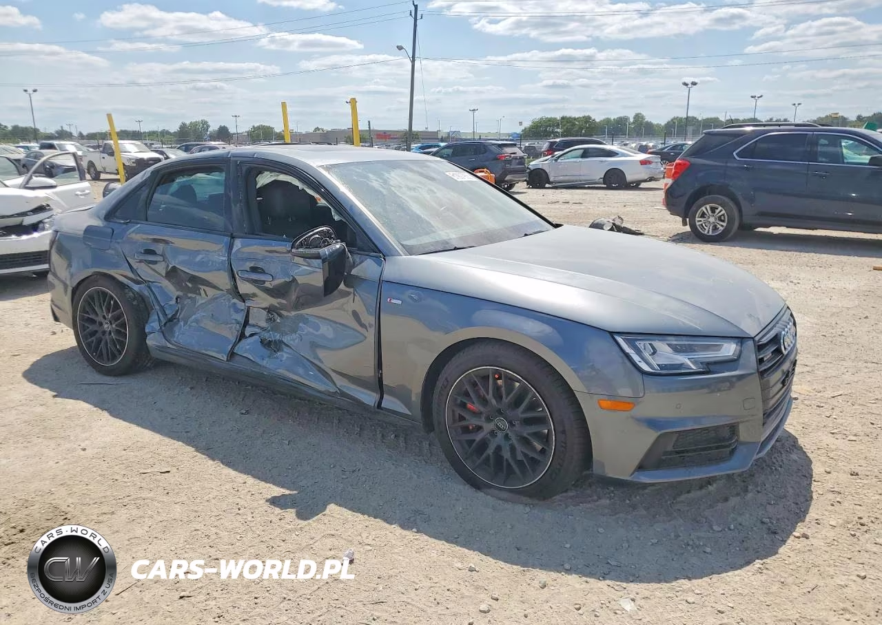 2018 Audi A4 Premium Plus VIN:WAUENAF43JN019408 - 4