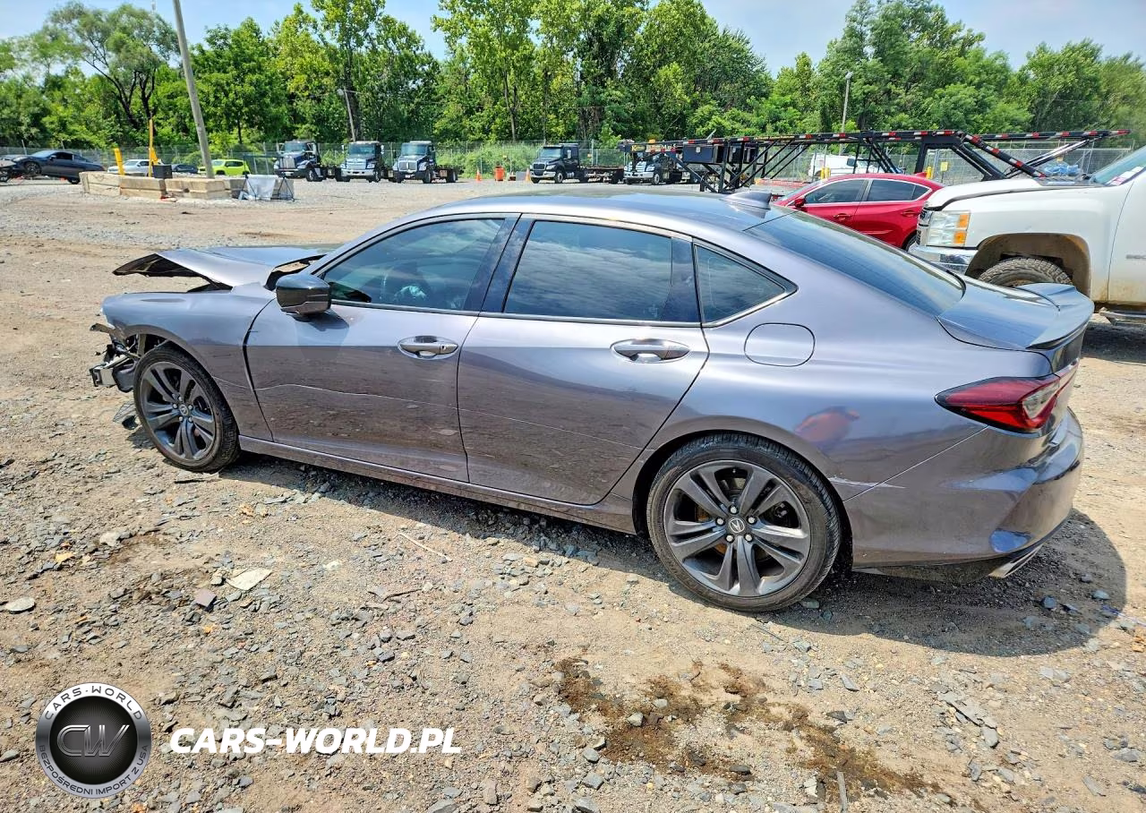 2021 Acura Tlx Tech A VIN:19UUB5F58MA013821 - 2
