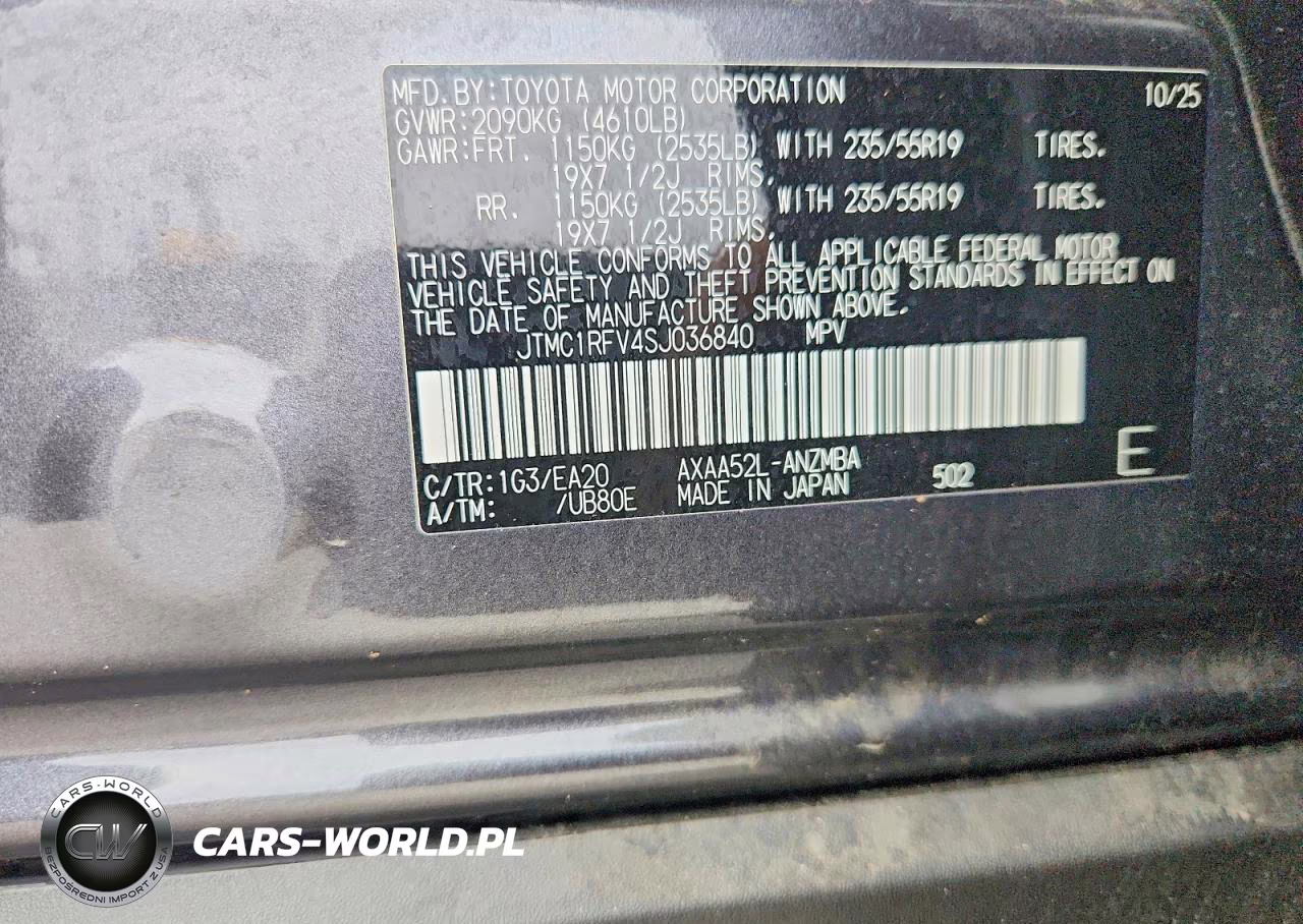 2025 Toyota Rav4 Xle Premium VIN:JTMC1RFV4SJ036840 - 13