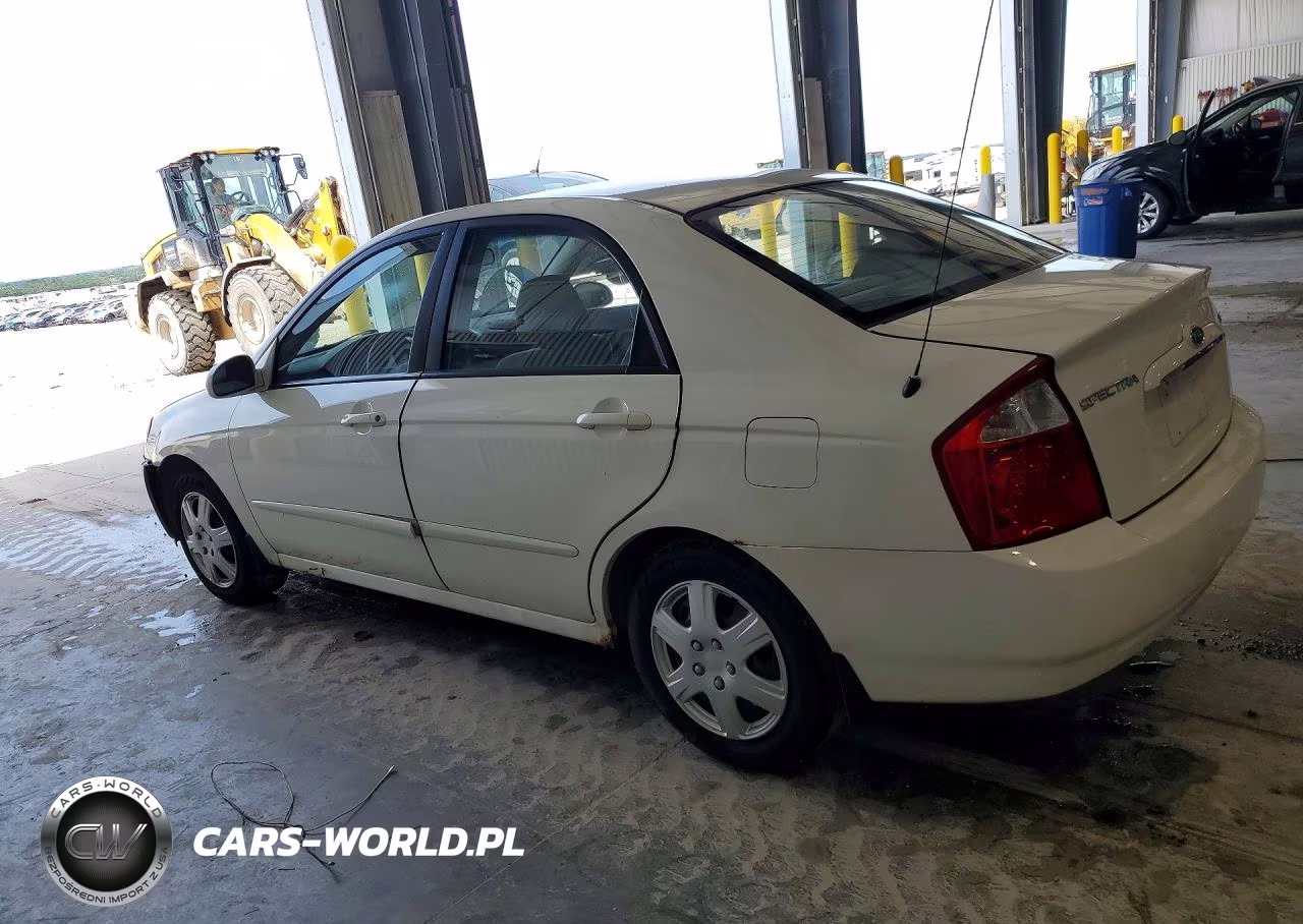 2006 Kia Spectra Ex VIN:KNAFE121165351807 - 2