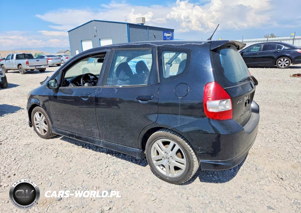 2007 Honda Fit S VIN:JHMGD37687S002977 - 2