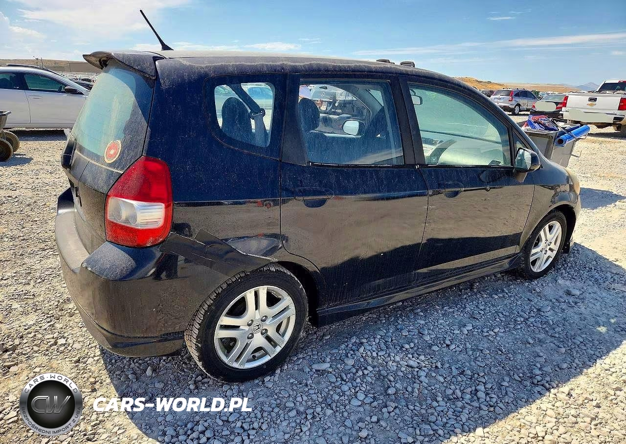 2007 Honda Fit S VIN:JHMGD37687S002977 - 3
