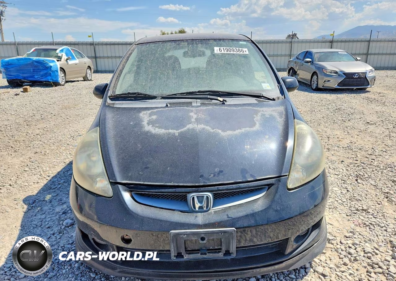 2007 Honda Fit S VIN:JHMGD37687S002977 - 5