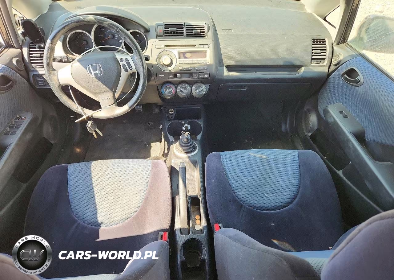 2007 Honda Fit S VIN:JHMGD37687S002977 - 8