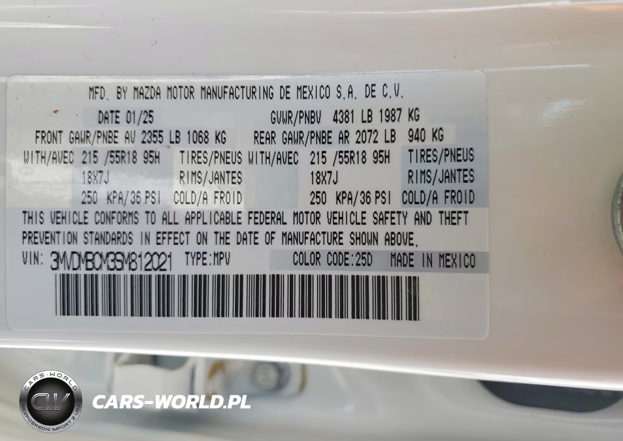 2025 Mazda Cx-30 Preferred VIN:3MVDMBCM3SM812021 - 13
