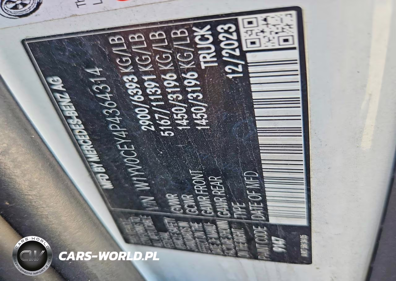 2023 Mercedes-Benz Metris VIN:W1YV0CEY4P4364314 - 12