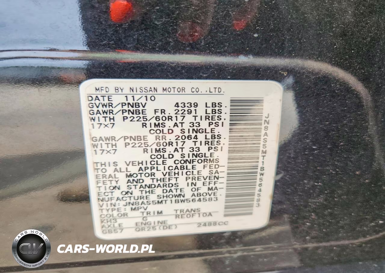 2011 Nissan Rogue S VIN:JN8AS5MT1BW564583 - 12