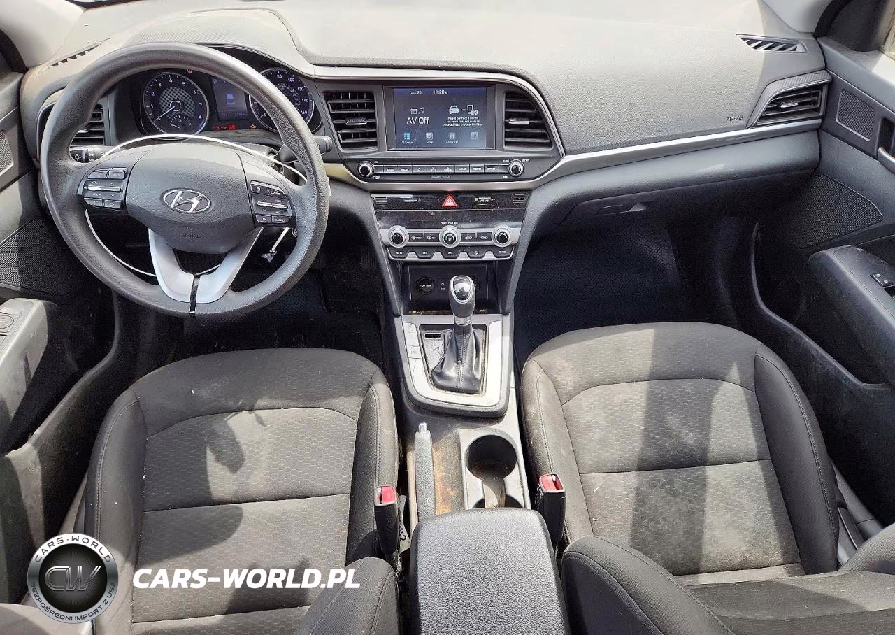 2020 Hyundai Elantra Sel VIN:5NPD84LFXLH510977 - 8