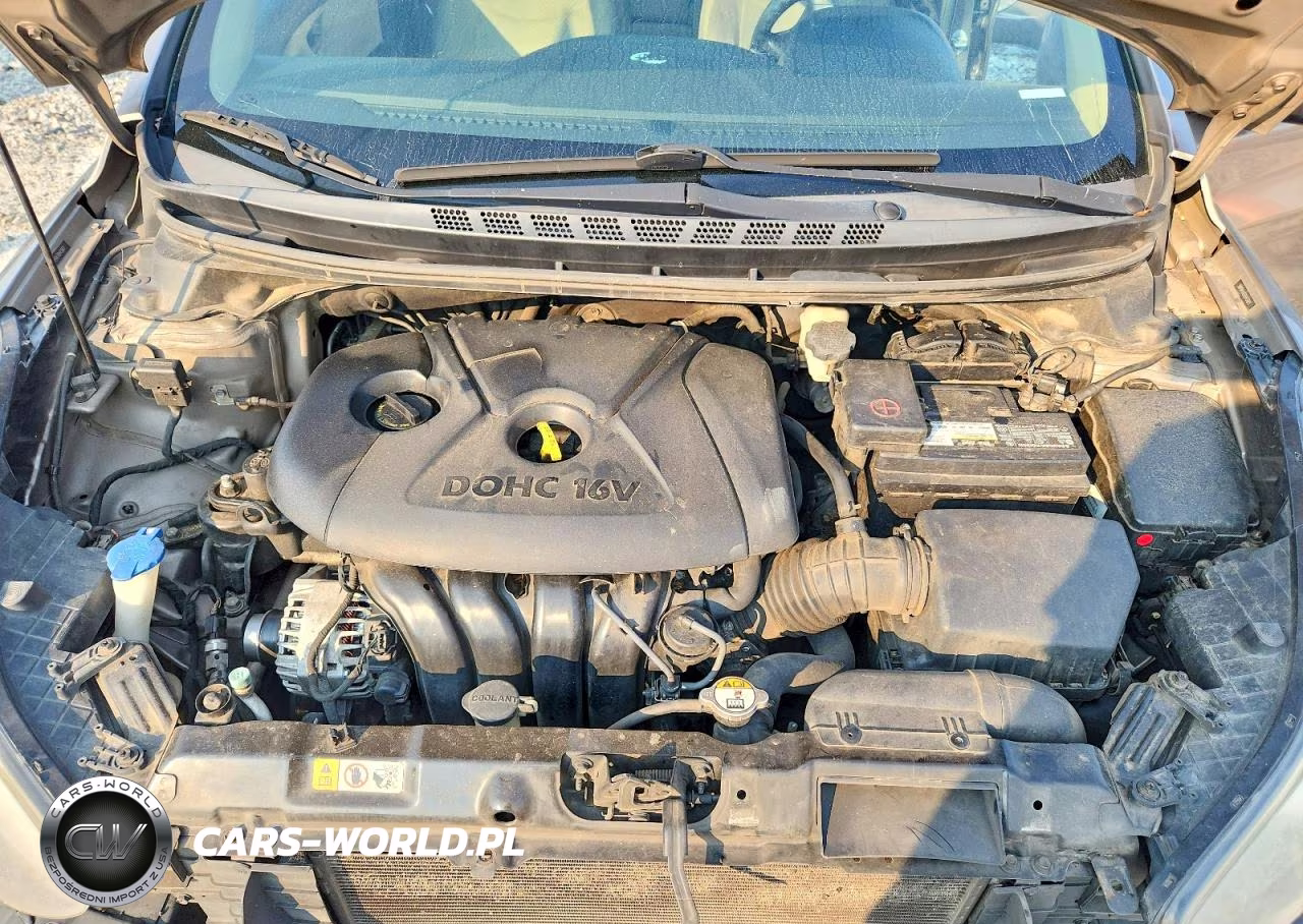 2013 Hyundai Elantra Gls VIN:5NPDH4AE6DH436811 - 11