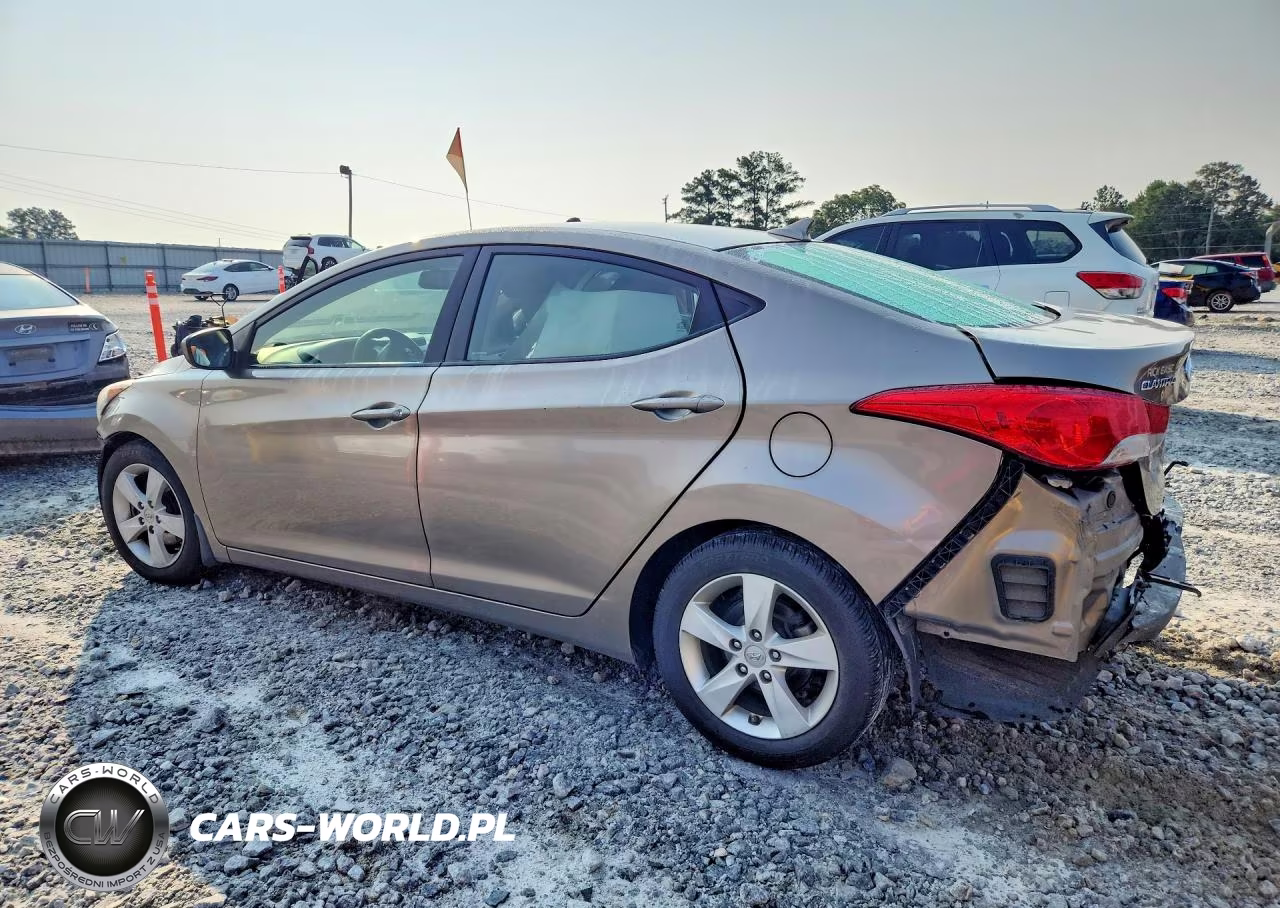 2013 Hyundai Elantra Gls VIN:5NPDH4AE6DH436811 - 2